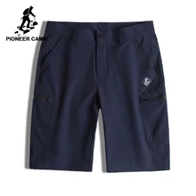 Pioneer Camp быстросохнущая Мужская короткая брендовая одежда однотонные повседневные шорты мужские