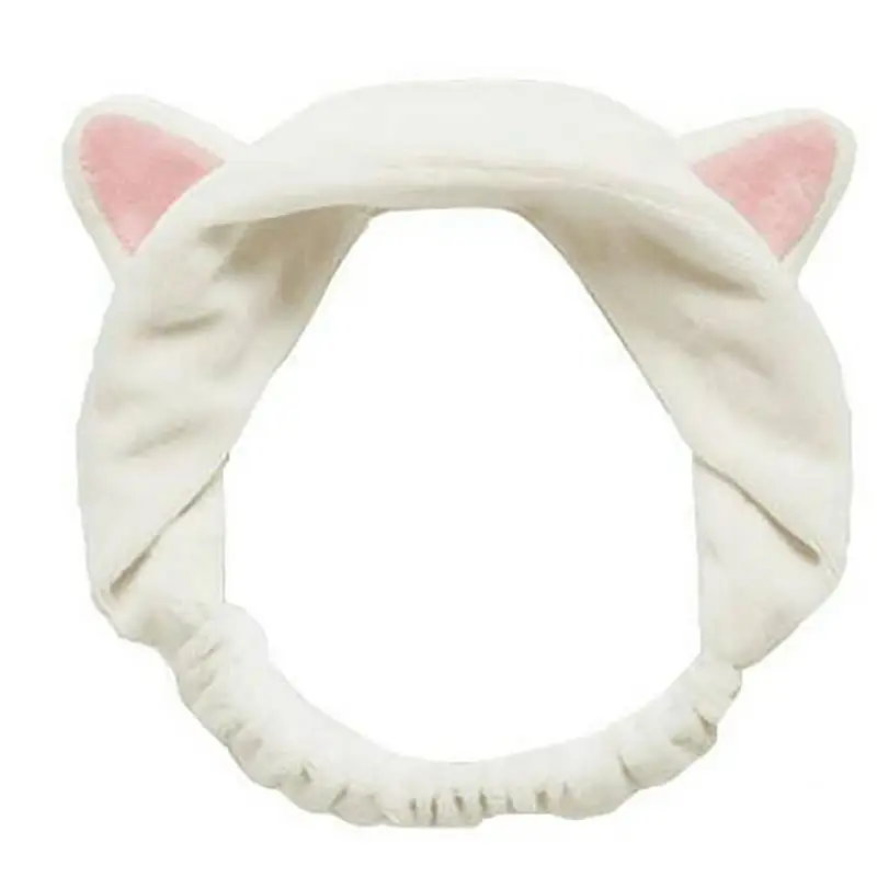 

Korean Version Women Cross Headband For Wash Face Makeup Lady Bath Mask Cosmetic Hairband Elastic Soft Turban Hair Accessories