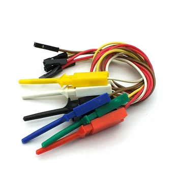 

5 Pcs Quality Test of The Quality Test Hook Clip Logic Analyzer Test Folder for USB 24M 8CH