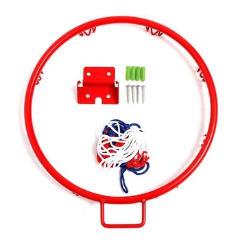 

Hanging Basketball Wall Mounted Goal Hoop Rim Net Sports Netting Indoor&outdoor