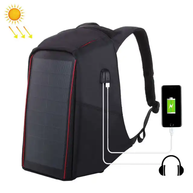 12W Flexible Solar Panel Power Backpack 2
