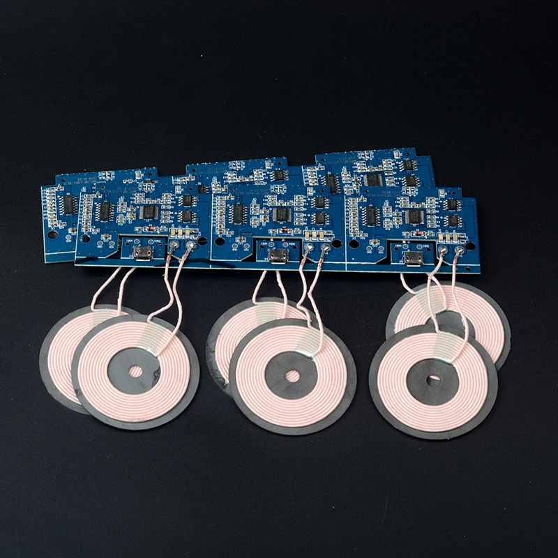 Беспроводное зарядное устройство PCBA DIY Быстрая зарядка для iPhone8/X pcba печатная