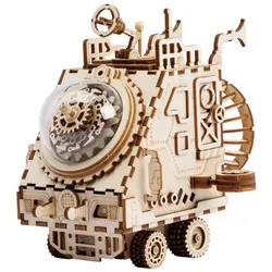 Robotime творческий Diy 3D космический автомобиль игра деревянная головоломка сборки игрушка в подарок для детей и подростков взрослых Am681