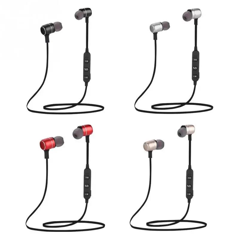 Portable Smart AI Voice Control Bluetooth Sports Wireless Headset Metal