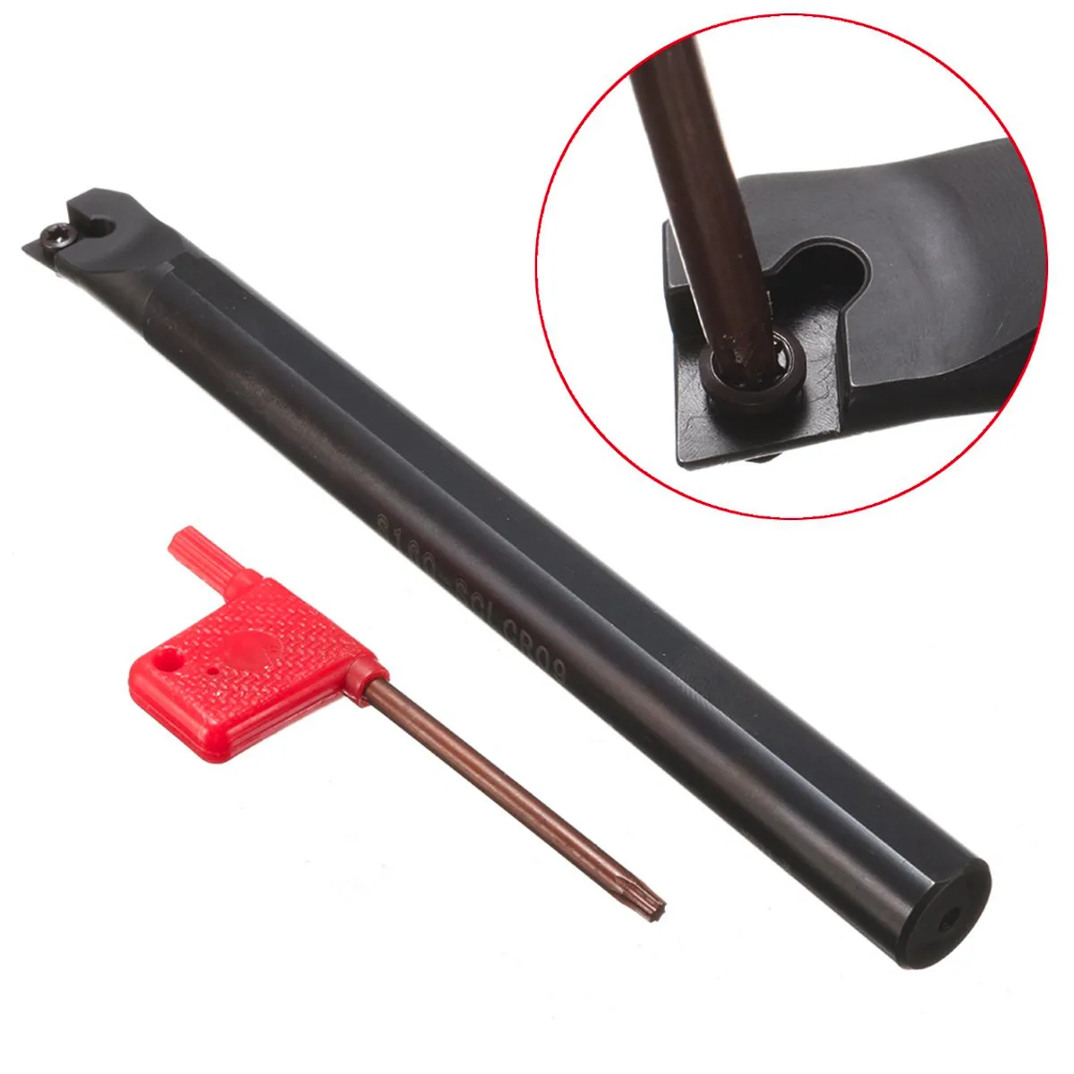 

1Pcs S16Q-SCLCR09 16x180mm Lathe Boring Bar Turning Tool Holder For CCMT09T3 Insert