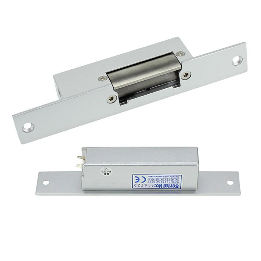 

Electric Strike Door Lock Access Control System Stainless Steel NC NO Cathode Fail-safe Secure For Wooden Door Electric Strike