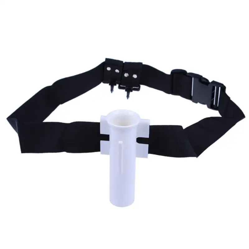 

90 Degree Waist Gimbal Fishing Belt Fish Rod Holder Adjustable Plastic Buckle Gimble Boat Fishing Rod Pole Stand Fishing Tackle