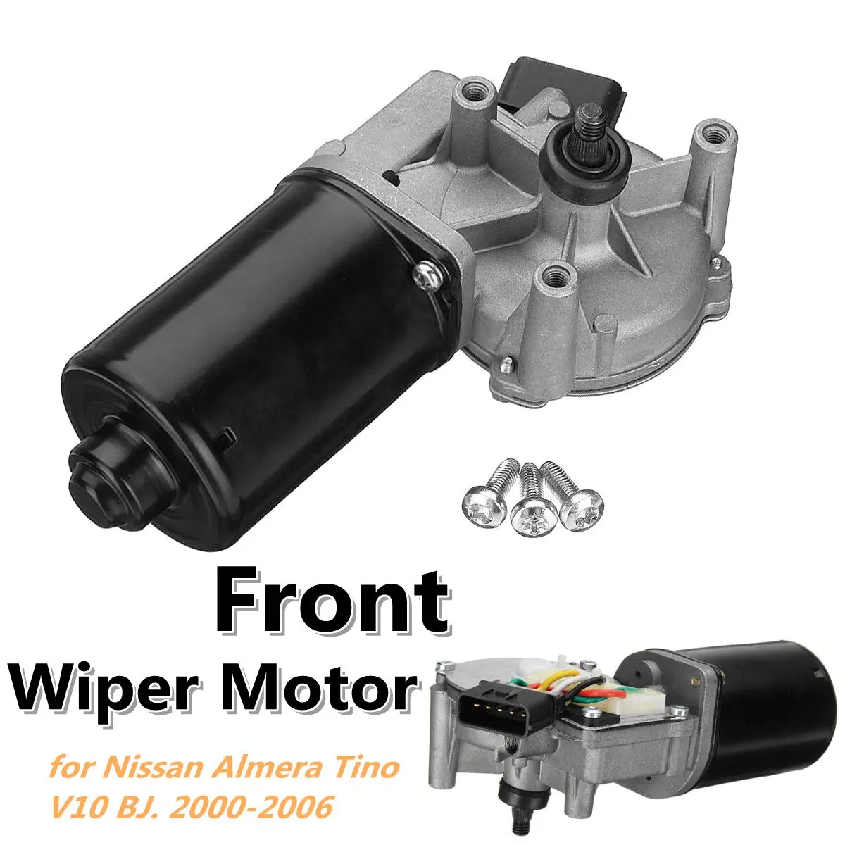 

Car Front Windscreen Wiper Motor 28815-BU000 0390241373 for Nissan for Almera Tino V10 1998-2006 MPV