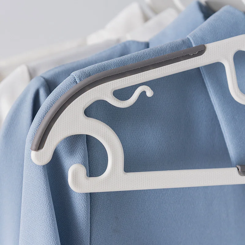 ORZ 5 Pack Clothes Hangers Non-Slip Hanger for Pants Dress Jacket Underwear Shirt Clothes Holder Closet Organizer Drying Rack