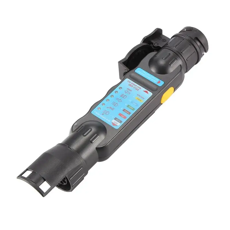

7 Pin Car Trailer Tester Diagnostic Tool 12V Electrical Trailer Tester Plug Socket LED Light Wiring Circuit Tester