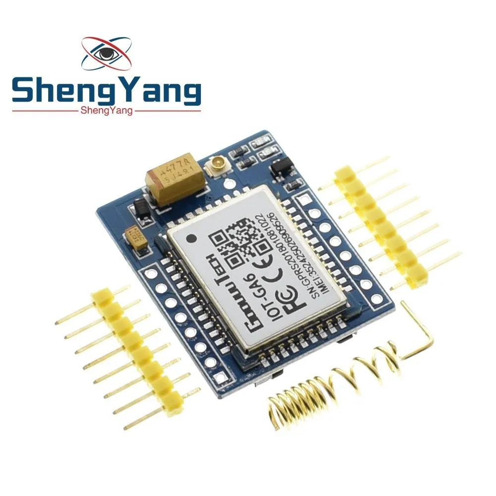 

ShengYang Mini A6 GA6 GPRS GSM Kit Wireless Extension Module Board Antenna Tested Worldwide Store for SIM800L