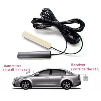 

Universal Auto Car 12V Radio FM Antenna Signal Amp Amplifier Marine Car Vehicle Boat RV Signal Enhance Device