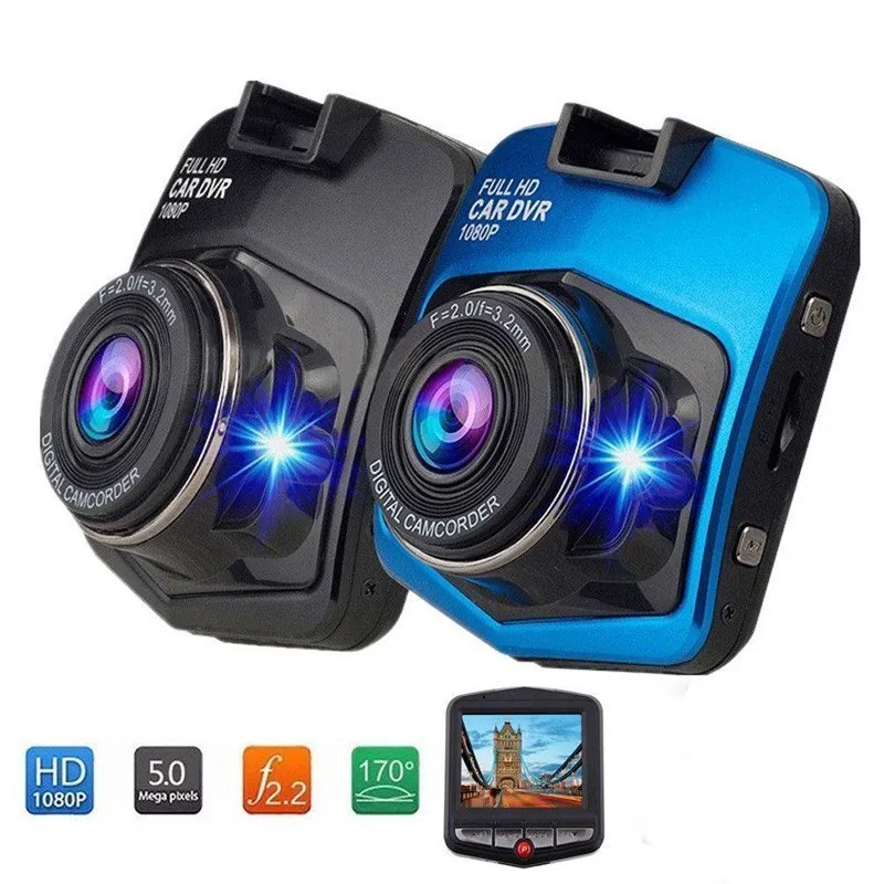 2 4 &quotМини Автомобильный видеорегистратор Камера Dashcam все HD1080P GT300 видео
