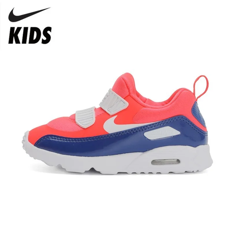 Nike Air Max Tiny 90(td) оригинальные детские кроссовки для бега, светильник, дышащие повседневные спортивные кроссовки#881924-604