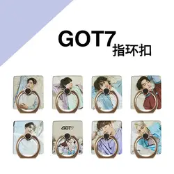 [MYKPOP] GOT7 YoungJae значок Джексон Мобильная подставка для телефона кольцо-держатель на палец держатель 4 все смартфоны KPOP коллекция SA18102206