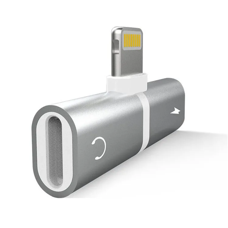 

Lism 2 in1 for Lightning Adapter Charging Adapter For iPhone 8 Plus X IOS 10 11 12 Charger Splitter Headphone Adapter Converter
