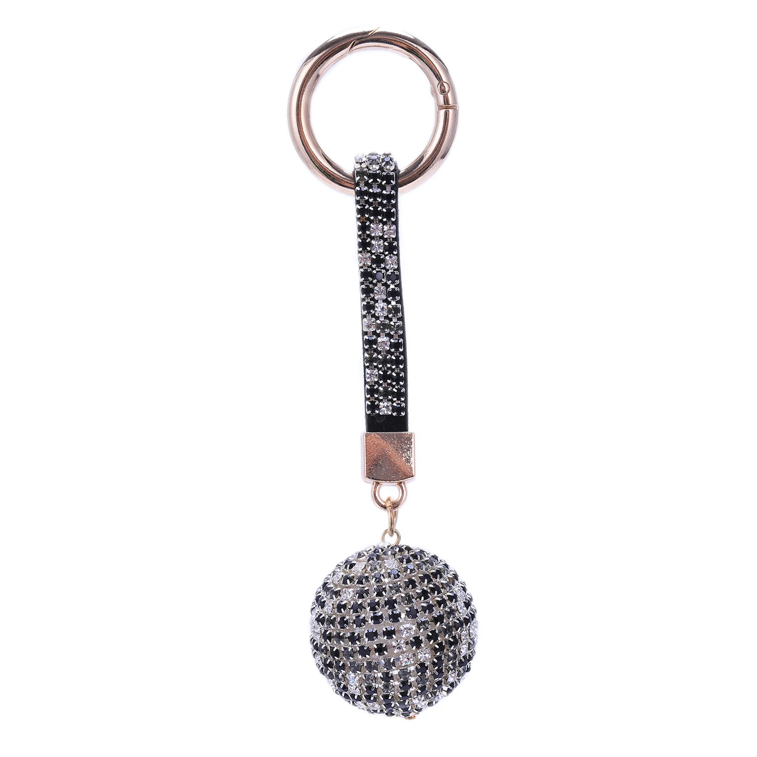 

Strap Ball Car Keychain Charm Pendant Key Ring For Women