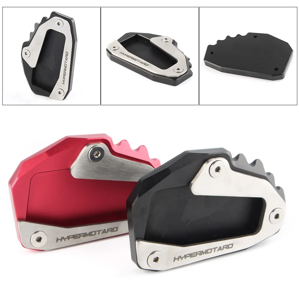 Motorcycle Side Kickstand Kic Stand Extension Plate Pad For DUCATI
