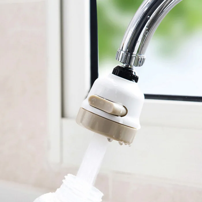 

Three-Mode Adjustable Splash-Proof Water Tap Economizer 360 Degree Rotatable Kitchen Tool Parts For Almost All Kinds of Taps