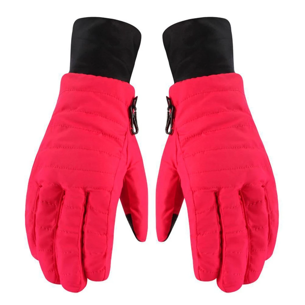 Buy Fashion Waterproof Winter Gloves Women Thicken
