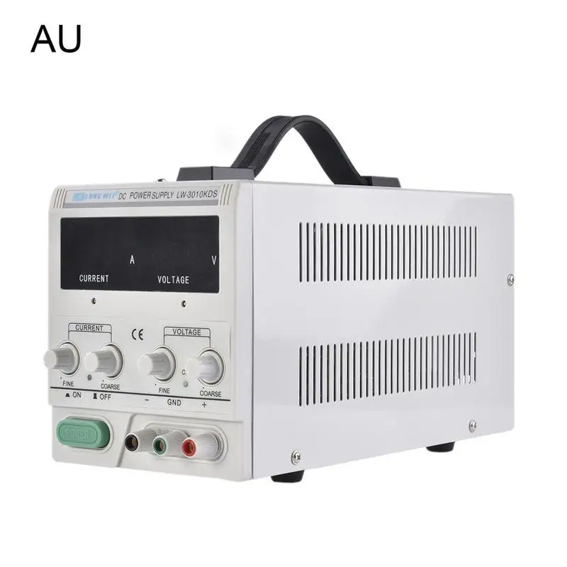 

LW-K3010KDS 30V 10A Adjustable DC Voltage Regulator Switching Power Supply 4Digits Digital Display Notebook Repair Power Supply