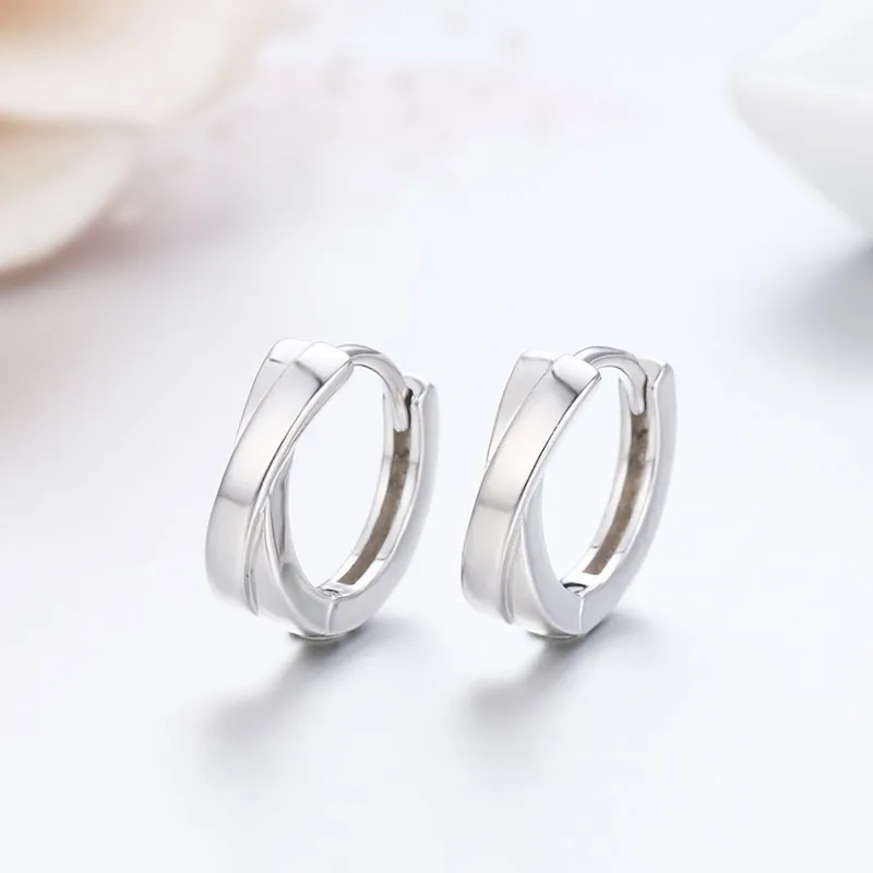 

Cute 925 Sterling Silver Cross Circles Small Loop Huggie Hoop Earrings For Women Jewelry Kids Baby Toddler Girls Arose Aretes