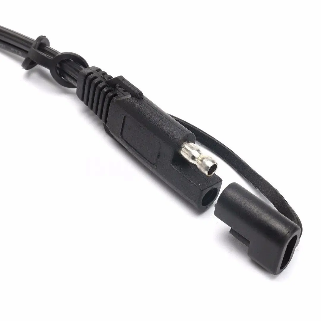 

Practical 12V 2 Feet Motorcycle Ring Connector Harness Charger Adapter Cable