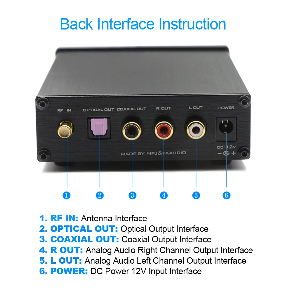 FX-AUDIO CSR8670 Bluetooth 4,0 HiFi аудио приемник BL-MUSE-02 Цифровой оптический коаксиальный RCA выход APT-X декодер с антенной EU разъем