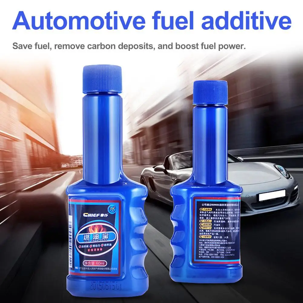 

60ml Fuel Injector Cleaner Car System Petrol Saver Save Gas Oil Additive Carbon Cleaning Agent Restore Peak Performance