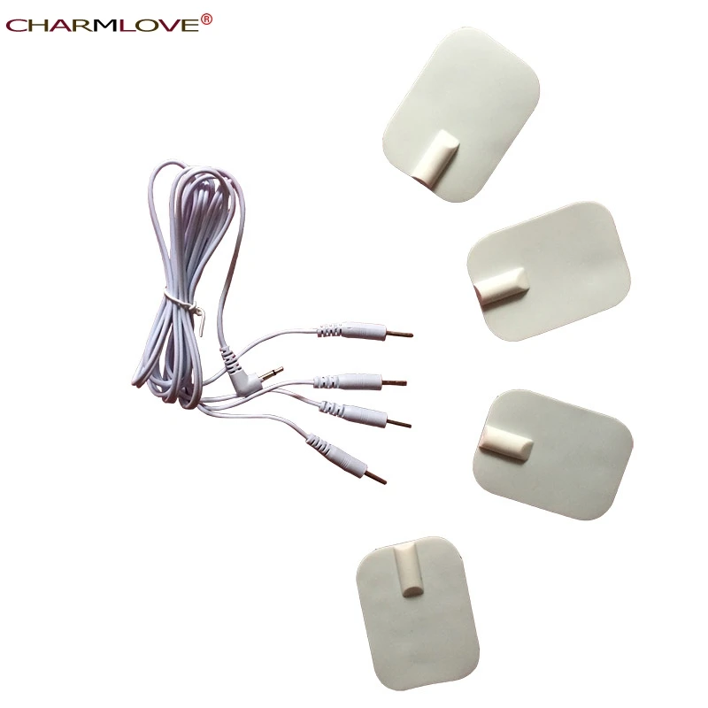 Buy 3mm Thick Professiona Electric Shock Therapy Massage Pads Electro Massage