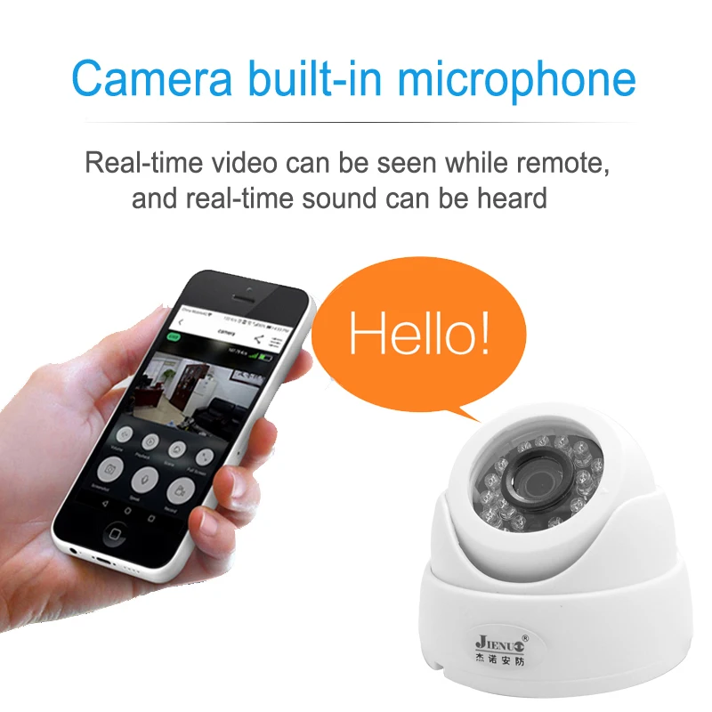 JIENUO Poe Ip камера 1080P Cctv охранное видеонаблюдение 2MP инфракрасное домашнее