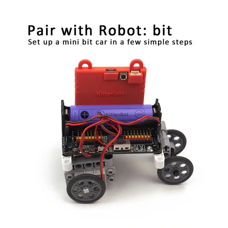 

Steering Gear Robotbit Geek Servo Programming Motor Building Block Accessories Makecode Encoder for 9G