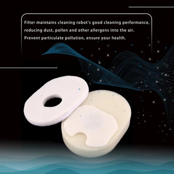 

Vacuum Filters Replacement Parts 4 Sets Foam Felt Filter for Shark Rocket HV300 HV301 HV300W HV302 HV305 HV310 Vacuum Filters