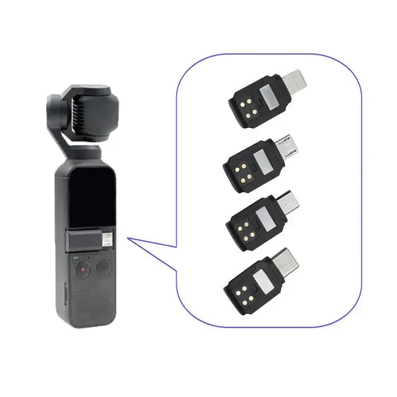 

For OSMO Pocket PTZ Phone Connector For Type-c Apple TY Android Forward Android Reverse