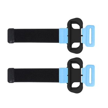 

JYS 2pcs Left Right Wristband Adjustable Armband For Nintends Switch Ns Controller Joycon Just Dance Game