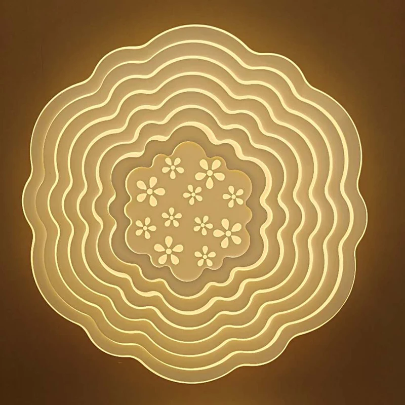 

New Modern Ceiling Light Dimmable 48W Remote Light Living Room Baby Bedroom Ceiling Lights remote control AC85-265V
