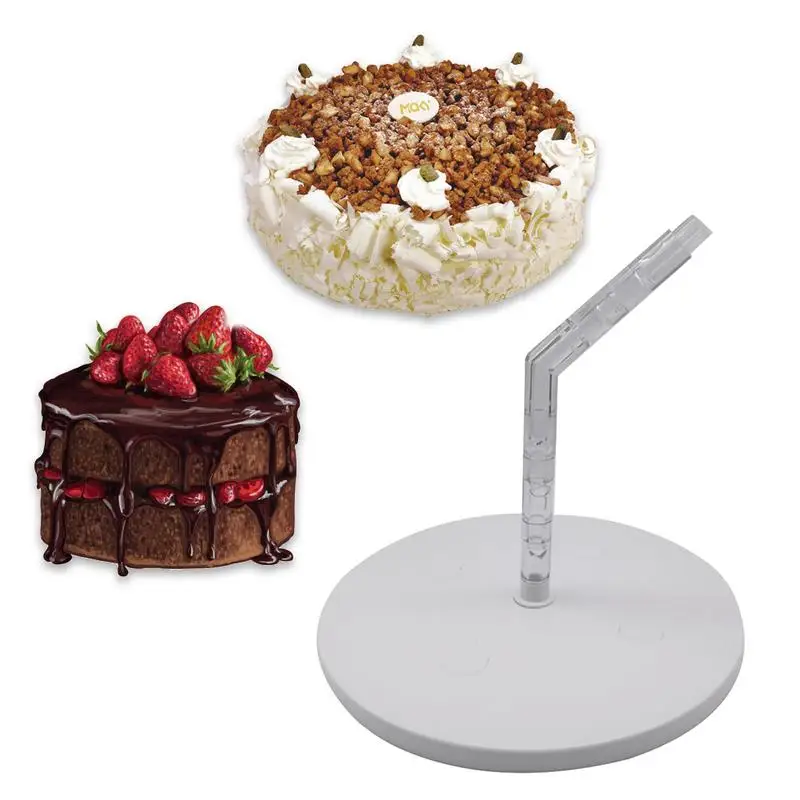 

New 14Pcs/set Innovative Anti-gravity Cake Stand Cake Frame Set Baking Tools Fondant Cake Decoration Mould