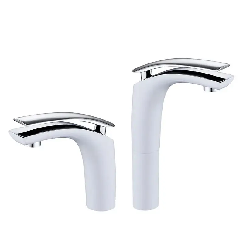 Safety And Health All Copper Paint Hot And Cold Wash Basin Faucet Single Hole Waterfall Bathroom Basin Faucet Home Accessories Safety And Health All Copper Paint Hot And Cold Wash Basin Faucet Single Hole Waterfall Bathroom Basin Faucet Home Accessories