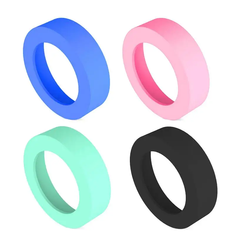 

70mm Water Cup Silicone Water Cup Cover Insulation Cup Special Sheath Cup Bottom Ring Anti-wear Shatter-resistant Coaster