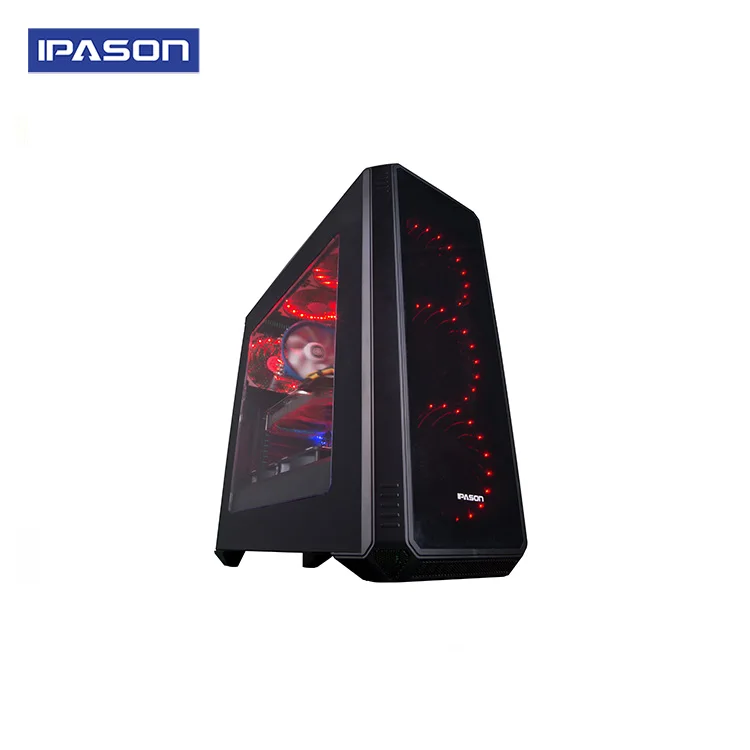 Ipason P5 Игровой ПК 9-ого Поколения Intel i5 8400/9400f 6-ти Ядерный 1050Ti 4ГБ DDR4 8ГБ Оперативная память 720ГБ SSD Настольный компьютер