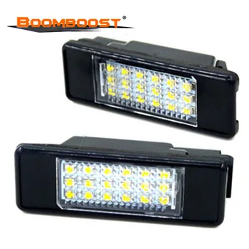 

License Plate Light for Peugeot 106 1007 207 307 308 3008 406 407 508 806 CITROEN C2 C3 C4 C5 C6 DS3 White LED Car 2pcs 6000K