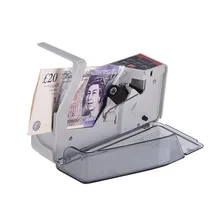 Портативный мини удобный счетчик денег по всему миру банкнот банкнота машина для счета валюты с светодиодный дисплеем