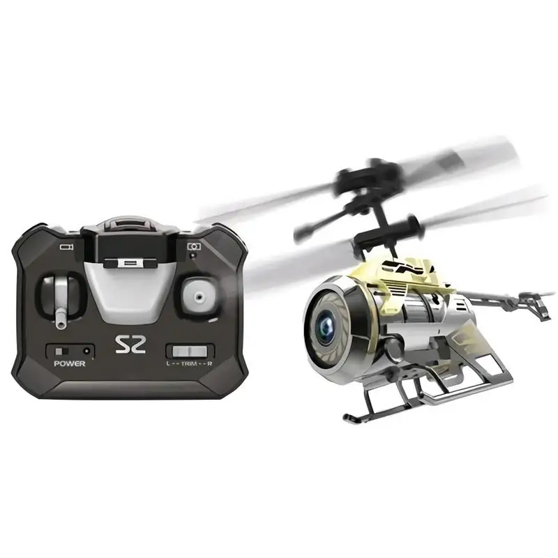 

1PC Children's Toy Helicopter Mini Remote Control Aircraft Unmanned Spy Helicopter Helicopter Aerial Vehicle Toy Aircraft