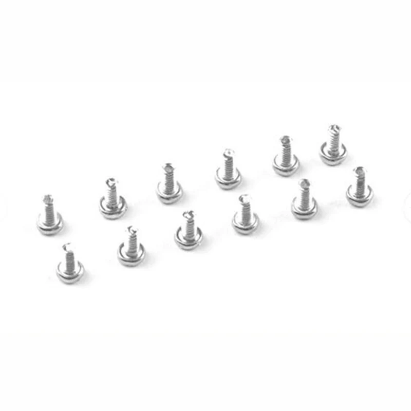 

12 PCS M1.4x3 Screw Compatible Happymodel 0603/ 0703 / 0802 / EX1102 Brushless Motor M7 UR65 US65 UK65 TRASHCAN Snapper6/7