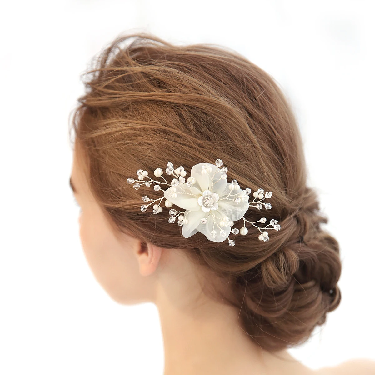 

1 Pc Bride Headwear Wedding Rhinestones Crystal European style Decor for Wedding
