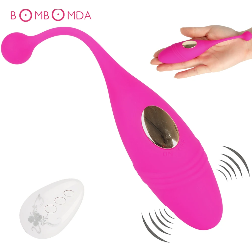 Wireless Remote Vibrator Vibrating Bullet Egg Clitoral Stimulator_voghion.com