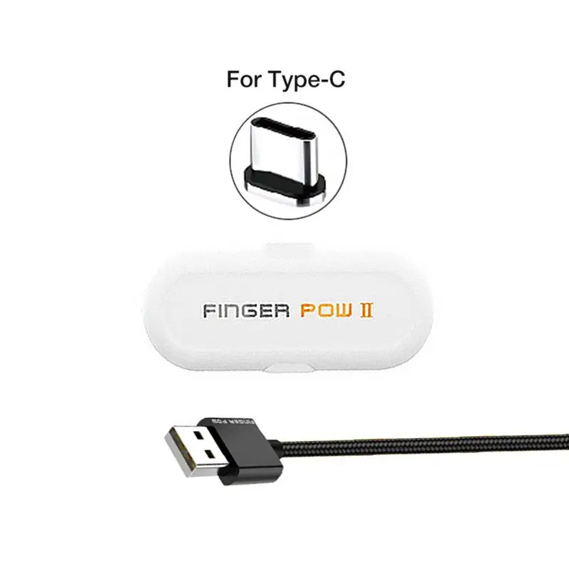 

Finger Pow 2nd Generation Mini Capsule Charging Po Portable Emergency Fast Charging Finger Wireless Magnetic Absorption Mobile