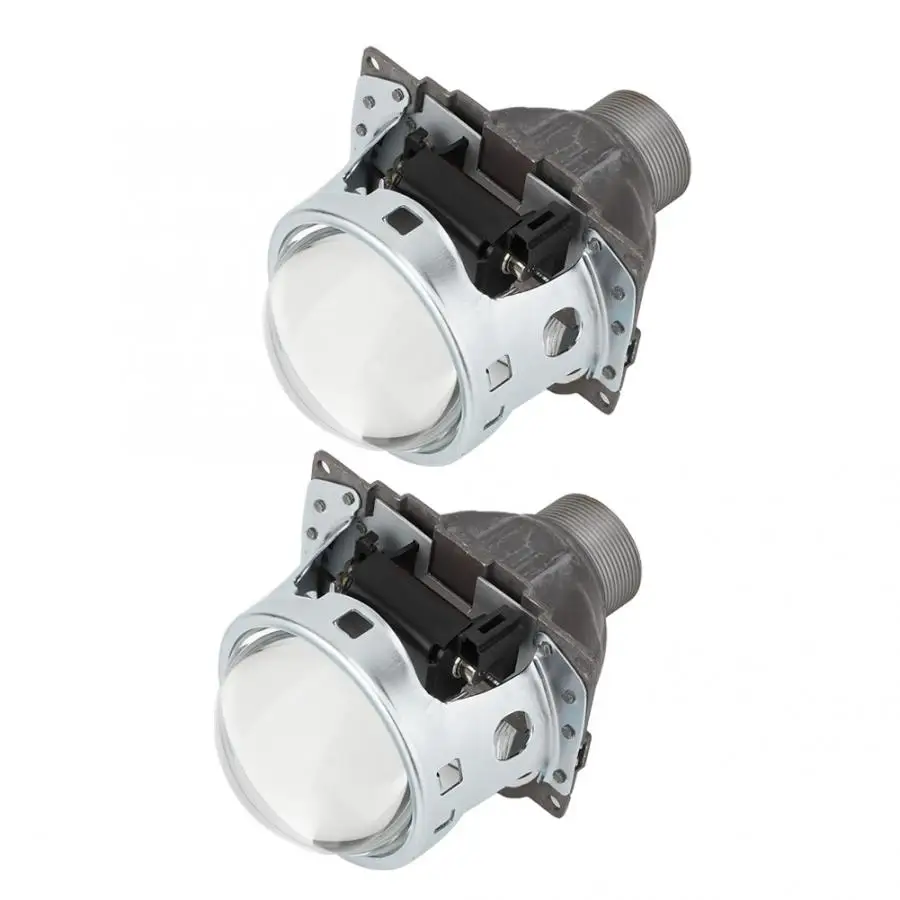 Пара Q5 HD объектив двойной светильник автомобильный головной светильник универсальный для H4 автомобильный светильник автомобильные аксессуары металл