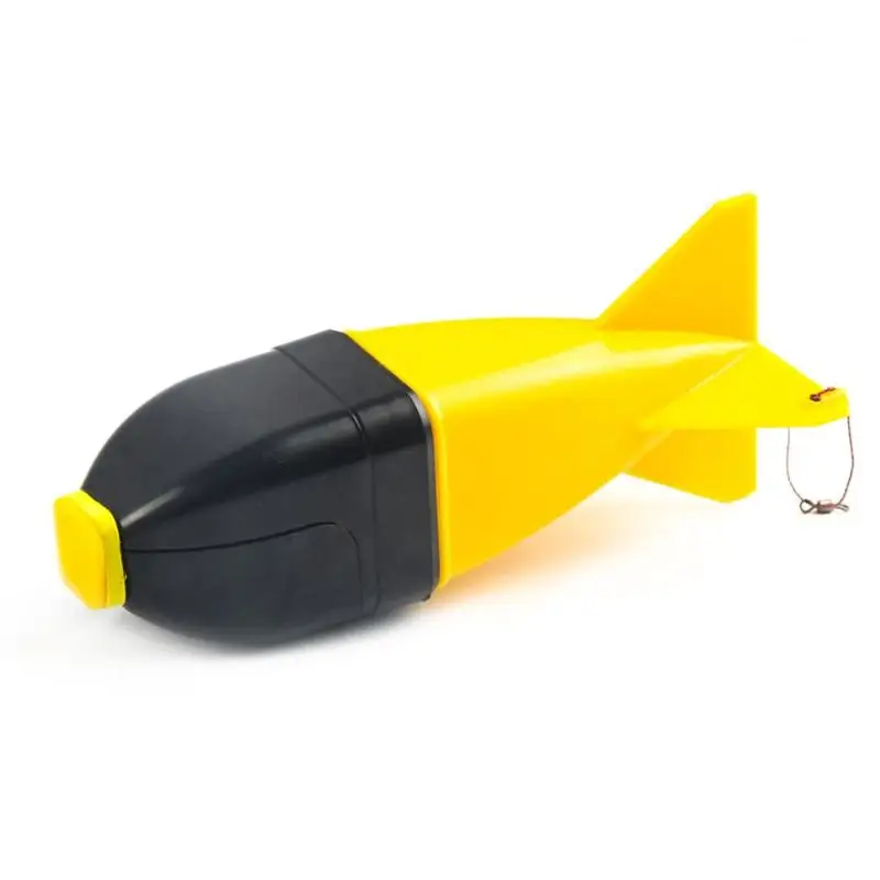 

Long Shot Fishing Bait Rocket Feeder Float Bait Holder Maker Tackle Spomb Spod Bomb Bait Fishing Carp Pellet