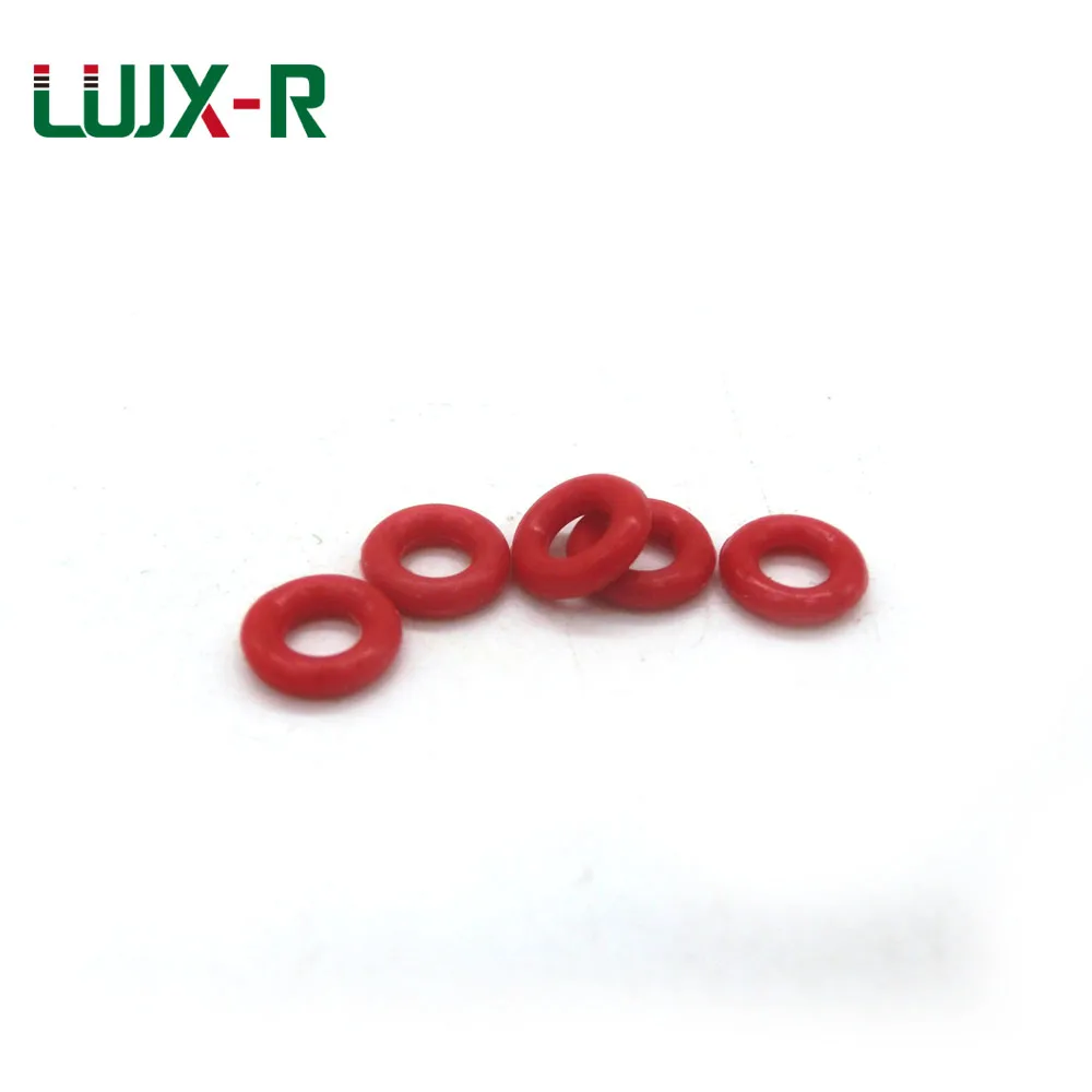 

LUJX-R 20pcs O Ring Seal Thickness 1mm OD4 5 6 7 9 12 17 19 21 23 25 26 28 30 32mm Silicone Gasket Sealing Ring VMQ Oring Washer